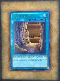 Yugioh Necrovalley DUSA-EN050 Ultra Rare 1st Ed NM - Image 1