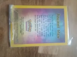 Sealed Ancient Mew Pokemon TCG Holo Foil Rare Card 1999-2000 Movie Promo - Image 1