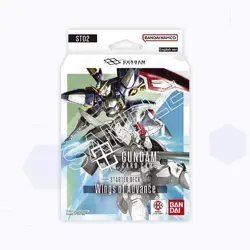 Gundam Card Game Starter Deck - Wings of Advance (ST02) - 50 Cards - Image 1