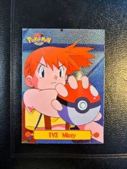 Topps Holographic Pokemon Card - Bikini Misty - TV3 - Image 1