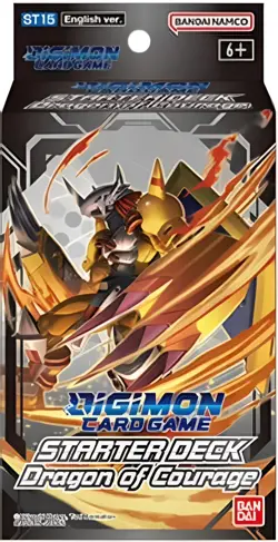 Bandai | Digimon Card Game: Starter Deck - Dragon of Courage (ST15) | Card Game - Image 2