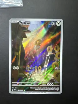 Meltan 179/162 - Temporal Forces Illustration Rare Pokemon Card NM - Image 1