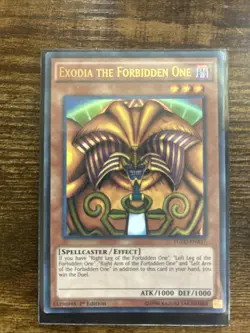 Exodia the Forbidden One Complete Set YGLD Near Mint Yugioh Cards - Image 2