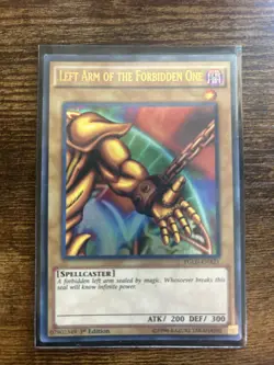Exodia the Forbidden One Complete Set YGLD Near Mint Yugioh Cards - Image 3