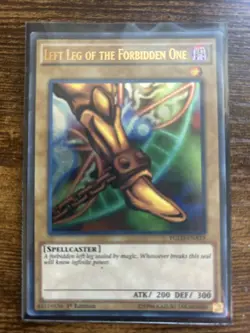 Exodia the Forbidden One Complete Set YGLD Near Mint Yugioh Cards - Image 4