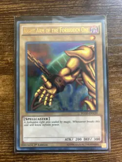 Exodia the Forbidden One Complete Set YGLD Near Mint Yugioh Cards - Image 5