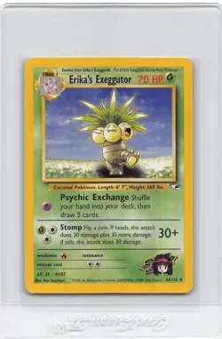 Erika's EXEGGUTOR 44/132 - UNCOMMON Gym Heroes - VINTAGE WOTC Pokemon Card - NM - Image 1