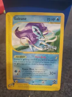Suicune 53 Black Star Promo Pokemon WOTC Regular Card 4Ever - Image 1