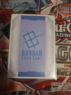 Gundam TCG Card Game GD02-038 LR++ GQuuuuuuX (Omega Psycommu) NM In Hand - Image 2