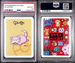 Pokemon Card Slowpoke Old Maid Baba Nuki 2019 PSA 10 GEM MINT - Image 3