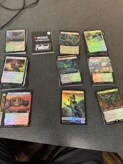 Magic The Gathering: Fallout Universes Beyond - 177 Card Lot Mint - NM MTG - Image 5