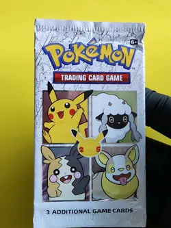 SEALED 25th Anniversary General Mills Pokemon Cereal 3 Card Booster Packs Card - Image 1
