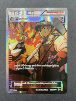 Pokemon Card - Blacksmith 88a/106 (Alternate Art) Premium Trainer XY Collection - Image 1