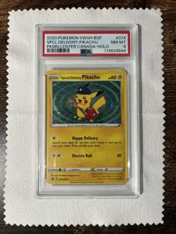 Special Delivery Pikachu SWSH074 SWSH: Sword & Shield Promo Cards Holo - Image 1