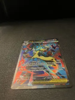 Mega Lucario Ex Full Art Ultra Rare 160/132 Pokemon Card NM/M Mega Evolutions - Image 2