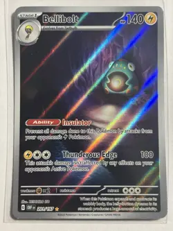 Bellibolt 201/197 - Obsidian Flames Illustration Rare Pokemon Card NM - Image 1