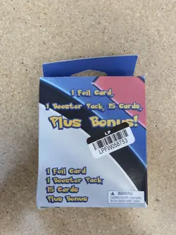 Pokemon Walgreens 2022 Red &Blue Box 1 Foil 1 Booster Pack 15 Cards+Bonus - Image 1