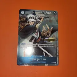 Trafalgar Law P-009 One Piece Card Game Tournament Promo English - Image 1