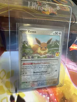 Eevee 074/131 Pokemon Day Stamped Promo Card 2025 Exclusive Reverse + Bonus 🔥🔥 - Image 1