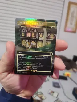 2023 MTG Magic The Gathering LOTR Commander Foil #372 Inn of the Prancing Pony - Image 1