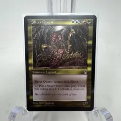 Silver Queen Stronghold 1998 Near Mint MTG Magic The Gathering (1) - Image 1