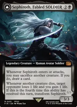 Sephiroth, Fabled SOLDIER (Extended Art) Final Fantasy Regular - Image 1