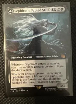 Sephiroth, Fabled SOLDIER (Extended Art) Final Fantasy Regular - Image 2