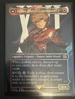 Joshua, Phoenix's Dominant (Borderless) (Surge Foil) Final Fantasy Foil - Image 2