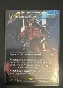 Vincent Valentine (Borderless) (Surge Foil) Final Fantasy Foil - Image 2