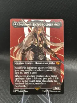 Sephiroth, Fabled Soldier (Borderless) (0382) Final Fantasy NONFOIL MINT!! - Image 1