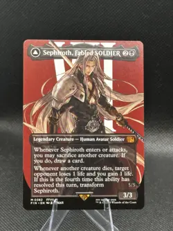 Sephiroth, Fabled Soldier (Borderless) (0382) Final Fantasy NONFOIL MINT!! - Image 2