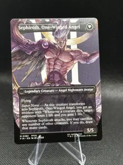Sephiroth, Fabled Soldier (Borderless) (0382) Final Fantasy NONFOIL MINT!! - Image 3