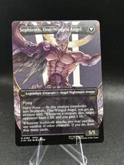 Sephiroth, Fabled Soldier (Borderless) (0382) Final Fantasy NONFOIL MINT!! - Image 4