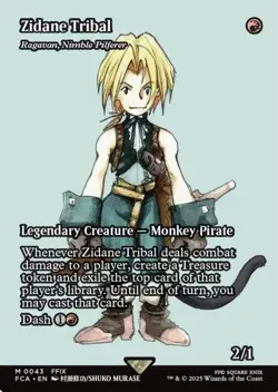 Zidane Tribal - Ragavan, Nimble Pilferer (Showcase) Final Fantasy: Foil - Image 1