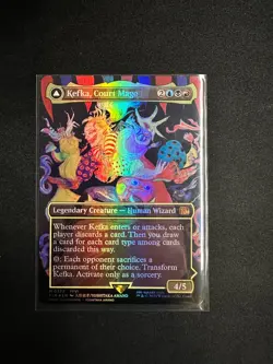 Kefka, Court Mage (Borderless) (0322) Final Fantasy Foil - Image 2