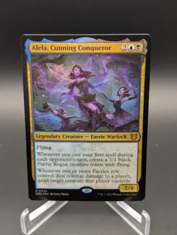 Alela, Cunning Conqueror Commander: Wilds of Eldraine Foil - Image 1