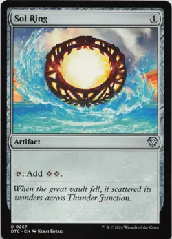 Sol Ring U Commander: Outlaws of Thunder Junction 267 LP-NM - Image 1