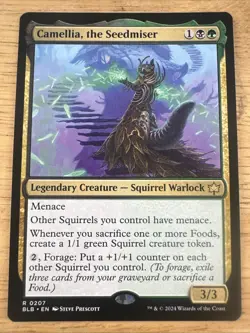 Camellia, the Seedmiser (REGULAR) x1 - MTG Bloomburrow BLB #207 - Image 1