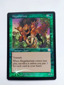 MTG Magic: the Gathering [Commander] Megatherium FOIL Rare Mint MercadianMasques - Image 1