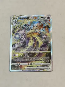 Pokemon TCG Mewtwo VSTAR Crown Zenith Galarian Gallery Ultra Rare GG44/GG70 NM - Image 3