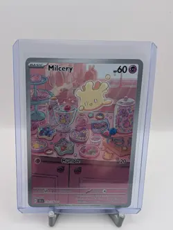 Pokemon TCG - Milcery -Stellar Crown 152/142 Illustration Rare - Image 1