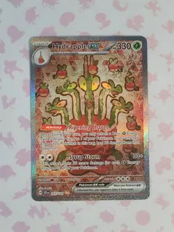 Pokemon TCG Hydrapple Ex 167/142 SV07 Stellar Crown SIR Full Art Near Mint - Image 1