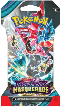 Pokemon TCG Twilight Masquerade Sleeved Booster Pack Lot - 8 Booster Packs - Image 3