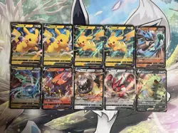 Lot of 20x Pokemon V, Promo, EX, Holo Full Art Near Mint! Pikachu, Rayquaza,etc. - Image 1