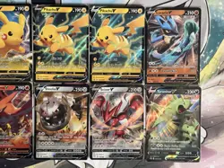 Lot of 20x Pokemon V, Promo, EX, Holo Full Art Near Mint! Pikachu, Rayquaza,etc. - Image 3