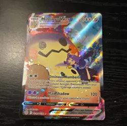 Pokemon Mimikyu Vmax Secret Rare TG17/TG30 Sword & Shield Brilliant Stars - Image 1