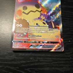 Pokemon Mimikyu Vmax Secret Rare TG17/TG30 Sword & Shield Brilliant Stars - Image 3
