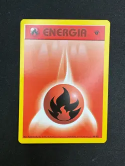 Pokemon Energia Fuoco 98/102 Set Base Prima Edizione Wizards ITA Carte Vintage - Image 1