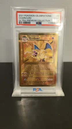 2021 Pokemon TCG Celebrations Charizard Ultra Premium Collection PSA 9 - Image 1