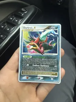 Darkrai DP19 Black Star Promo Holo Pokemon 2008 Diamond & Pearl LP - Image 1